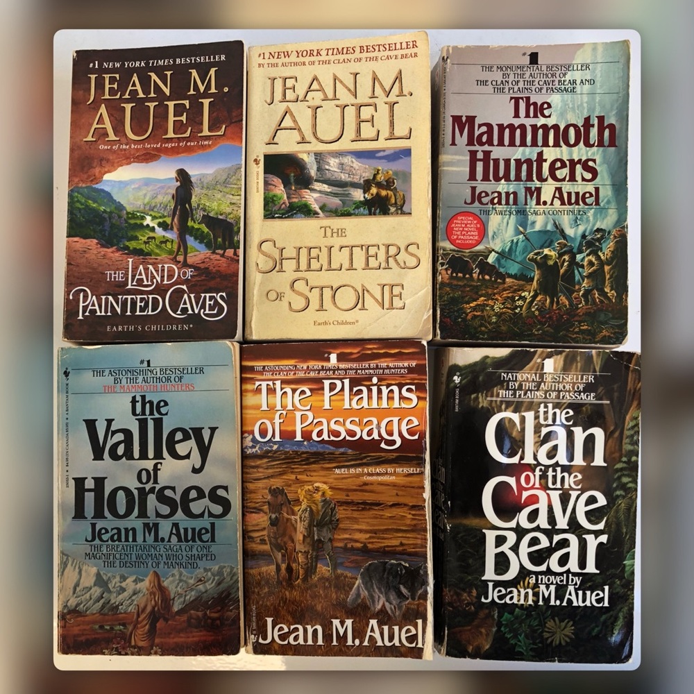 Jean M Auel EARTH'S CHILDREN Clan of Cave Bear
